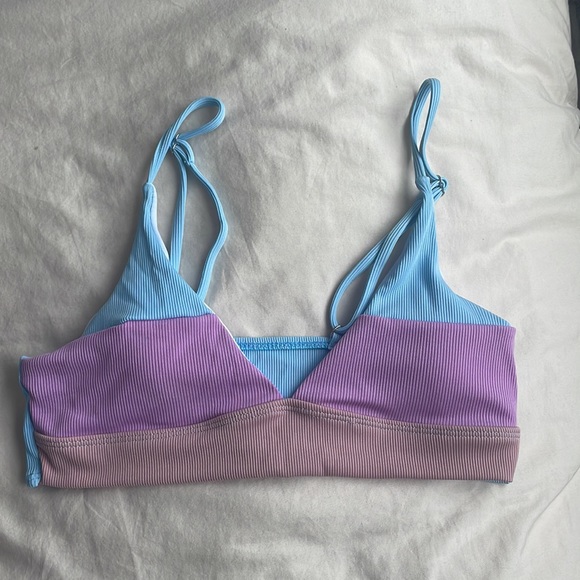 Lilipretty Cool in Colorblock Ribbed Bikini Swimsuit - Picture 3 of 6